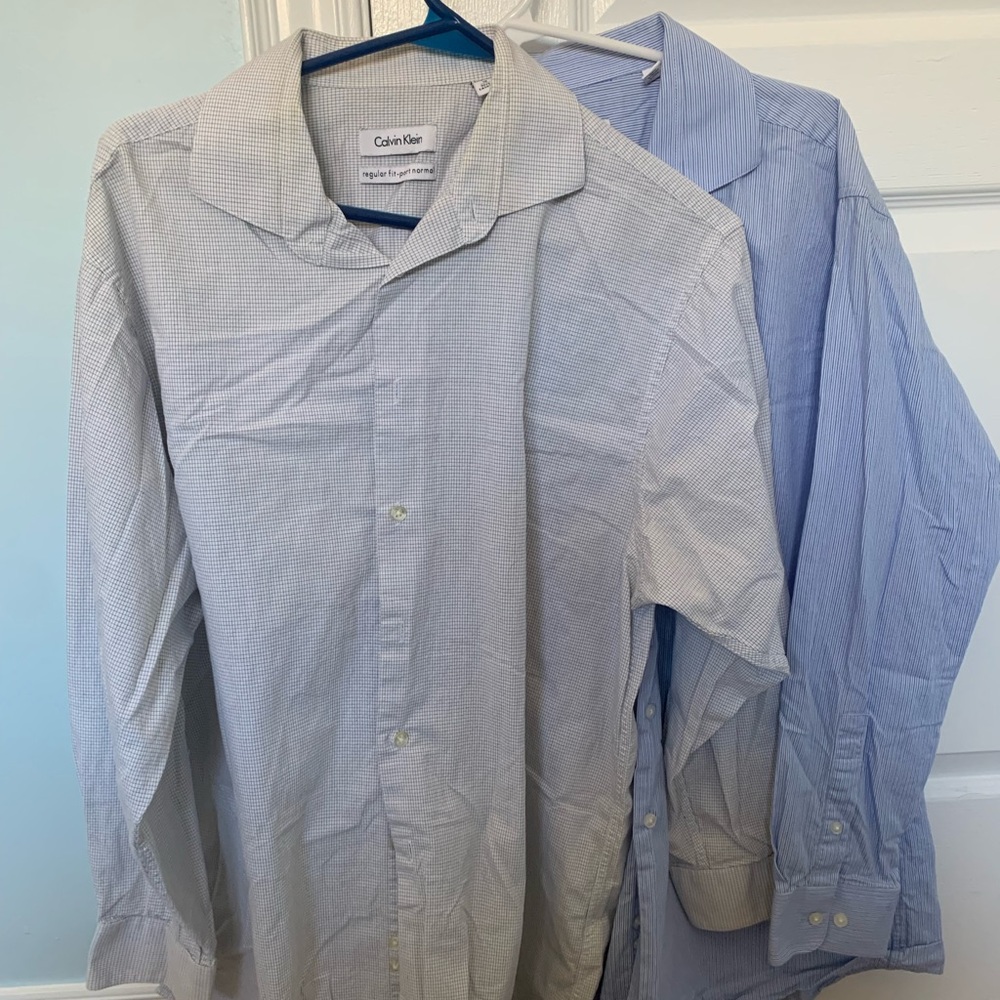 Calvin Klein Men’s Dress Shirts (2)